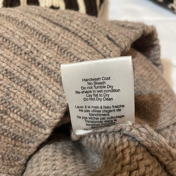 TNA 100% Lambswool Zip Cardigan Sweater - Picture 4 of 6